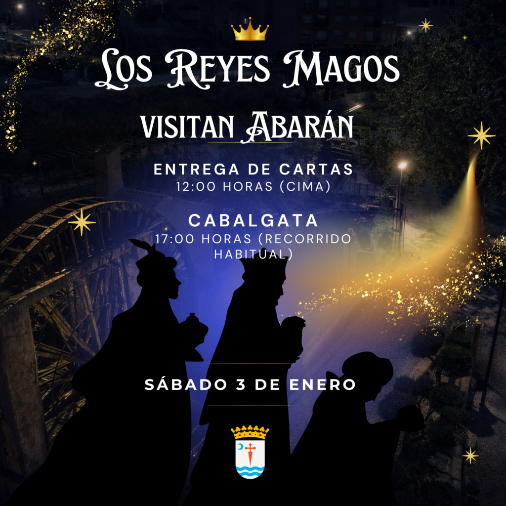 Cartel Cabalgata Reyes Magos Abaran 1